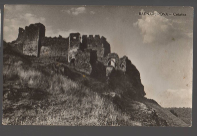 CPIB 21252 CARTE POSTALA - RADNA - LIPOVA. CETATEA, RPR