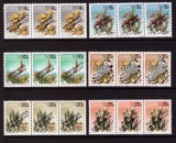 Africa de Sud-Vest 1978 - Flora, plante, supratipar, serie neuzata