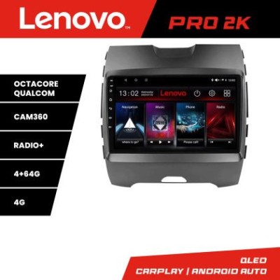 Navigatie Ford Edge 2015-2021 Highline Lenovo Kit-edge-high 8 core QLED 2K 4+64 360 Android Waze USB Navigatie Internet Youtube Radio CarStore Technol foto