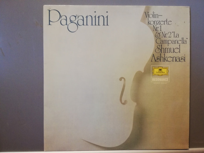 Paganini - Violin Concertos 1 &amp; 2 (1976/Deutsche Grammophon/RFG) - VINIL/NM+