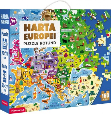 Puzzle - Harta Europei, - Editura Mimorello foto