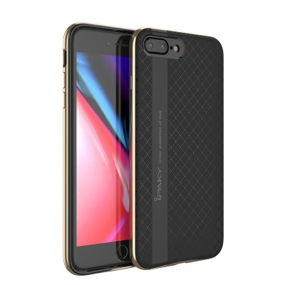 Husa APPLE iPhone 7 Plus / 8 Plus - Ipaky Neo Hybrid (Auriu) foto