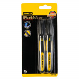 Stanley 0-47-312 Set 2 Markere permanente FATMAX negru cu varf subtire ProAdvanced PowerfulTools