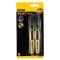 Stanley 0-47-312 Set 2 Markere permanente FATMAX negru cu varf subtire ProAdvanced PowerfulTools