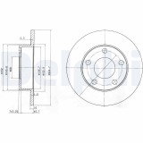 DELPHI BG3381 Disc frana
