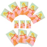 Cumpara ieftin Set carnetele de buzunar Arhanghelul Chamuel 10 + 1, 100 foi albe, 5 x 8 cm