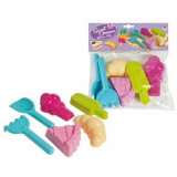 Set forme nisip Sweet Dreams, 6 piese, 12 luni+, Androni Giocattoli