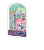 Set Rechizite Disney Lilo &amp; Stitch 5 Piese: Caiet, Pix, Rigla, Radiera, Ascutitoare - Copii, Fete, Baieti