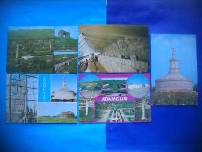 HOPCT LOT NR 806 ADAMCLISI -CT-5 CARTI POSTALE-RSR-NECIRCULATE foto