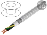 Cablu BiT 500 CY 3G1mm2 Ecranat PVC