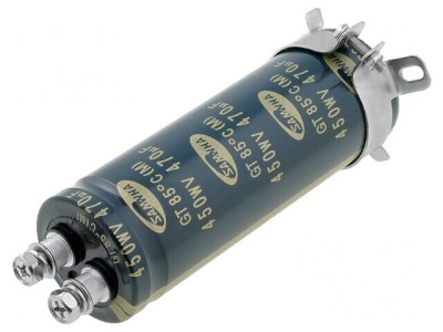 Condensator Electrolitic 470uF 450V DC 35x100mm foto