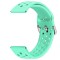 Curea silicon compatibila Galaxy Watch 6|Watch 5|Watch 4|Huawei Watch GT 3 42mm|GT 3 Pro 43mm|GT 2 42mm, Mint Green