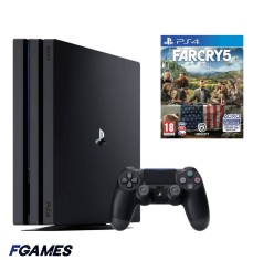 Consola Sony Playstation 4 Pro Ps4 1tb + Controller + Far Cry 5 PlayStation 4, Second-Hand
