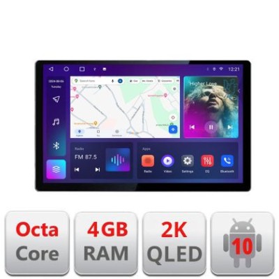 Navigatie dedicata Lexus NX 2014-2020 Edonav ecran 13&amp;quot; 2K 8 si 128 Android Waze USB Navigatie 4G 360 Toslink Youtube Radio KIT-nx CarStore Technology foto