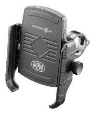 Phone holder with wireless charger INTERPHONE (assembled to steering wheel; with mirror support) foto