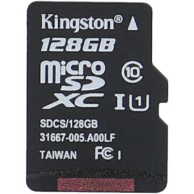 Card de Memorie MicroSDXC Kingston SDCS/128GB 31667-005-A00LF, Made in Taiwan foto