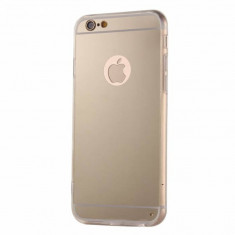 Husa Capac Spate iPhone 6 - 6s Forcell Mirror Gold foto