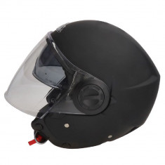 Casca Moto Open Face SMK COOPER MATT BLACK MA200 Marimea M