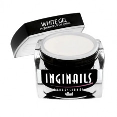 White Gel 40ml - gel alb de construcÅ£ie Inginails Professional
