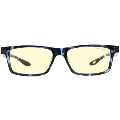 Ochelari Protectie Calculator Gunnar CRUZ KIDS LARGE NAVY TORTOISE AMBER 8-12 ani foto