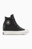 Converse tenisi Chuck 70 Pony Hair culoarea negru, A12561C