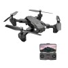Mini Drona S27 4K/HD, Camera Duala, Telecomanda, Pliabila, Senzori Pozitionare, Distanta 100m, Negru + Accesorii