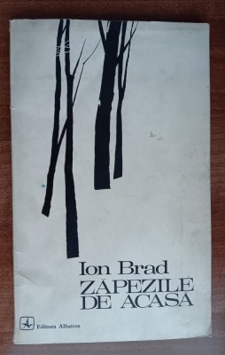 myh 32f - Ion Brad - Zapezile de acasa - cu ilustratii - ed 1972 foto
