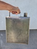 Canistră din inox. Canistra din inox, confectionata manual.