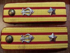 C1 6 - Grade militare - veston - comunism - maior muzica militara - argintiu