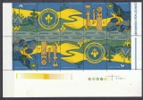 ROMANIA 1997 LP 1442 CERCETASII ROMANIEI SERIE TETE-BECHE STARE MNH