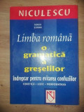 Limba romana: O gramatica a greselilor- Sergiu Serban