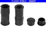 ATE 11.0101-5706.2 Set bucsi de ghidaj, etrier frana