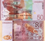 Sao Tome si Principe 50 Dobras 2016 UNC Bancnota Africa, Bancnote Sao Tome, Dobras 50, Bancnota Sao Tome UNC