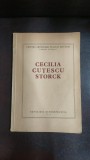 Cecilia Cutescu Storck - Expozitie retrospectiva, cu dedicatia artistei