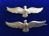 Insigne militare - Insigne Rom&acirc;nia - Semne de armă - Aviație (culoare argintie)