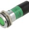 Lampă de control LED verde 230V