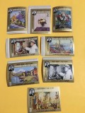 KATHIRI STATE OF SEIYUN, PICTURI - SERIE COMPLETĂ MNH IMPERF., Nestampilat