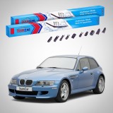 Cumpara ieftin Ștergătoare BMW Z3 Coup&eacute; (E36/8) 1997-2003 | Set Față Flat Premium &ndash; TeamCar&reg;