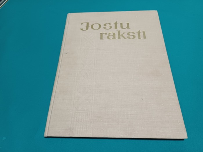 JOSTU RAKSTI * CUSĂTURI POPULARE LETONE * 1968 * 23