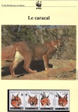 Somalia 1998 - Caracalul, Set WWF, 6 poze, MNH, (vezi descrierea)