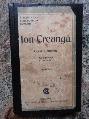 Ion Creanga - Opere Complete foto