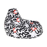 Cumpara ieftin Fotoliu tip puf textil multicolor Elion 86x110 cm