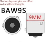 Becuri LED Auto Canbus BA9S BAY9S BAW9S BAX9S 3 SMD 3838 Set 2 buc 6000K