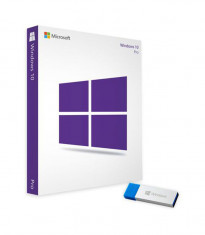 Microsoft Windows 10 Pro Retail, USB 3.0, BOX, 32/64 bit, All Languages (FPP) foto