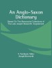 An Anglo-Saxon Dictionary: Based On The Manuscript Collections Of The Late Joseph Bosworth. Supplement