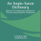 An Anglo-Saxon Dictionary: Based On The Manuscript Collections Of The Late Joseph Bosworth. Supplement