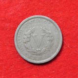 Statele Unite ale Americii, SUA (USA) - 5 CENTS 1906 (392)