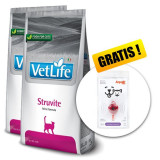 Cumpara ieftin Farmina Vet Life Struvite Feline 2x10 kg + Arpalit NEO GRATUIT