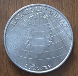 2 kroner 1953, Danemarca, argint 0.800
