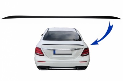 Eleron Portbagaj Mercedes E-Class W213 (2016-up) Negru Mat Performance AutoTuning foto